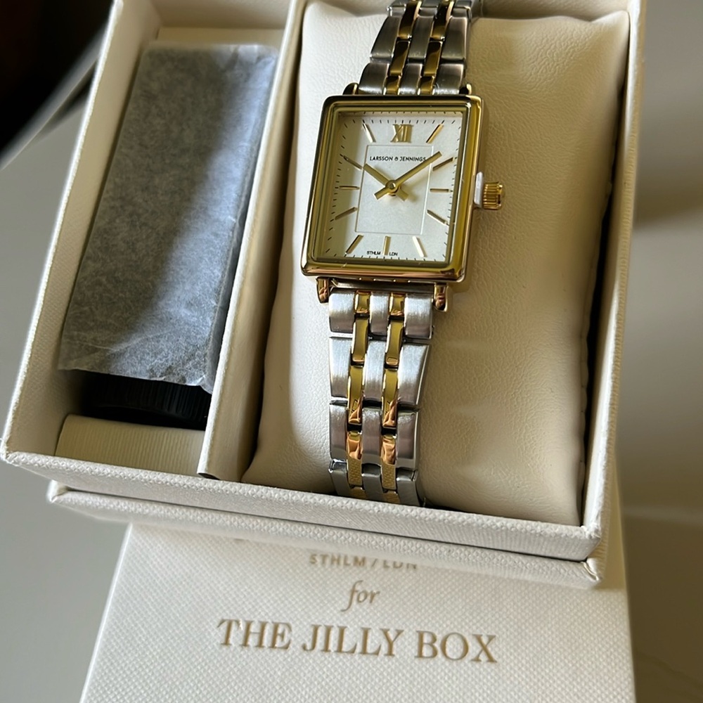 Larsson and Jennings Boyfriend Mixed Metal Watch Fall 24 Jilly Box
